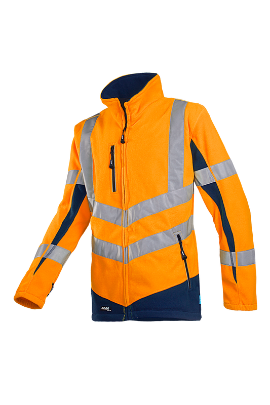 Sioen Jassen Senic  fluo oranje-marineblauw