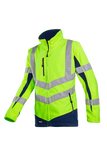 Sioen Jassen Senic  fluo geel-marineblauw