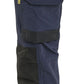 Blaklader Dames 4-weg stretch Werkbroeken 71211645 afneembare spijkerzakken donker marineblauw-zwart(8699)