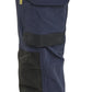Blaklader Ambacht Dames Werkbroeken 71211645 4-weg stretch afneembare spijkerzakken donker marineblauw-zwart(8699)