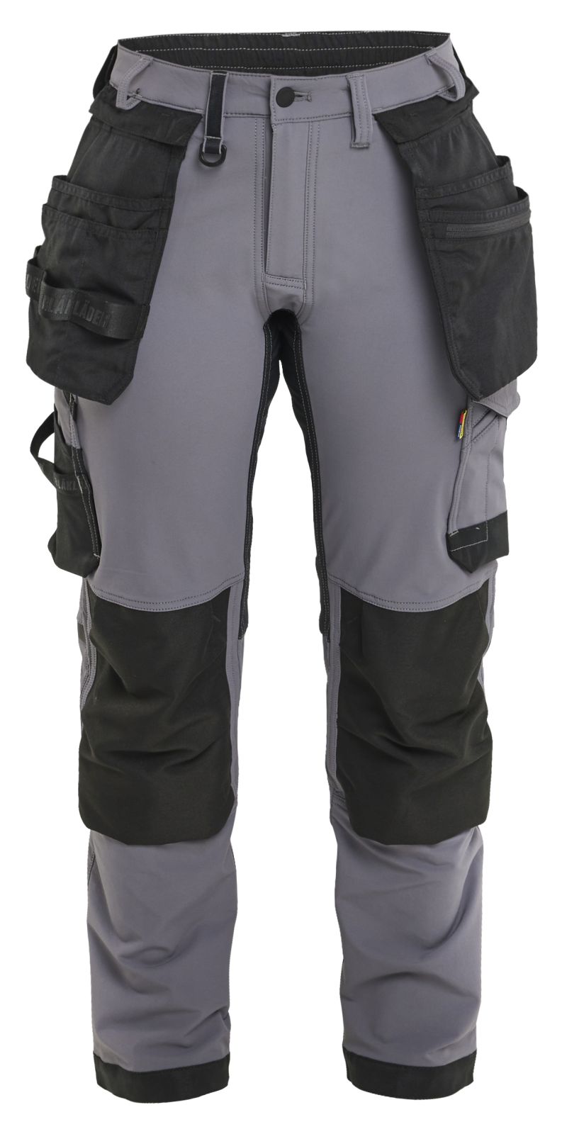 Blaklader Ambacht 4-weg stretch Dames Werkbroeken 71211645 midden grijs-zwart(9699)