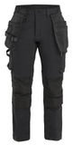 Blaklader Ambacht 4-weg stretch Dames Werkbroeken 71211645 zwart(9900)