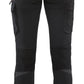 Blaklader Broeken 71221645 zwart-rood(9956)