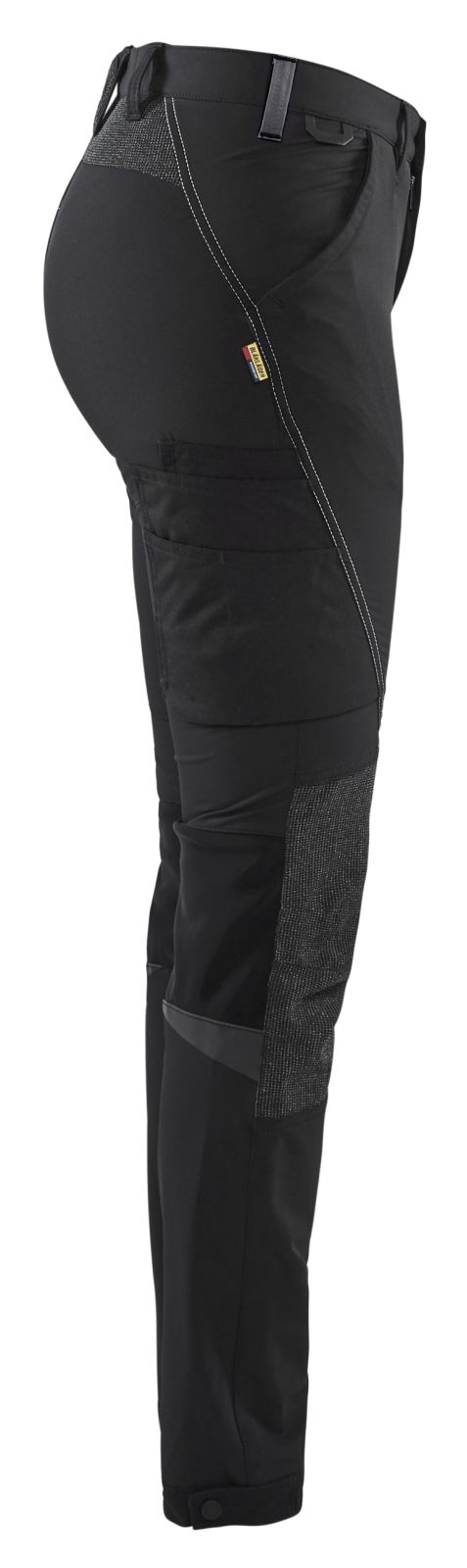 Blaklader Broeken 71221645 zwart-donkergrijs(9998)