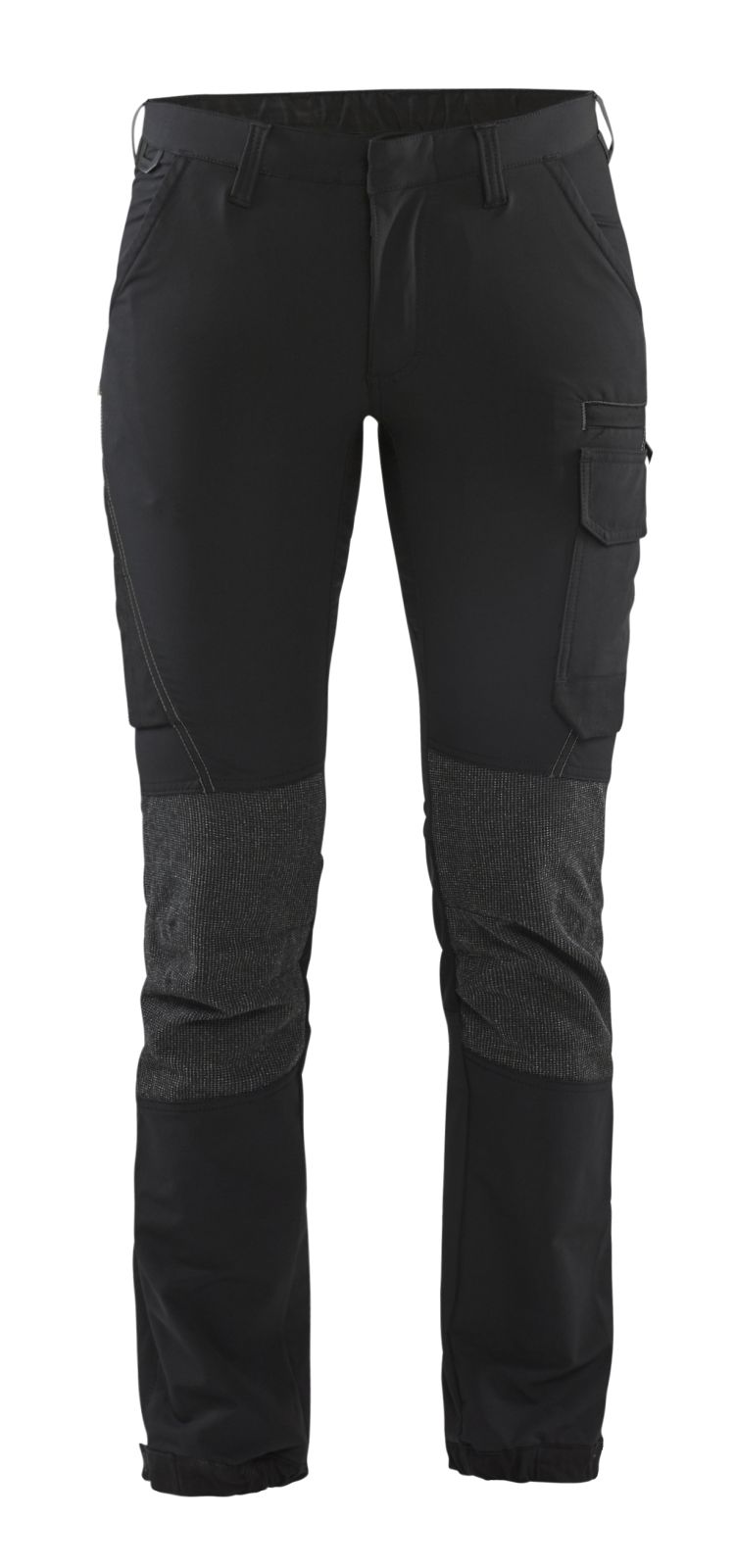 Blaklader Broeken 71221645 zwart-donkergrijs(9998)