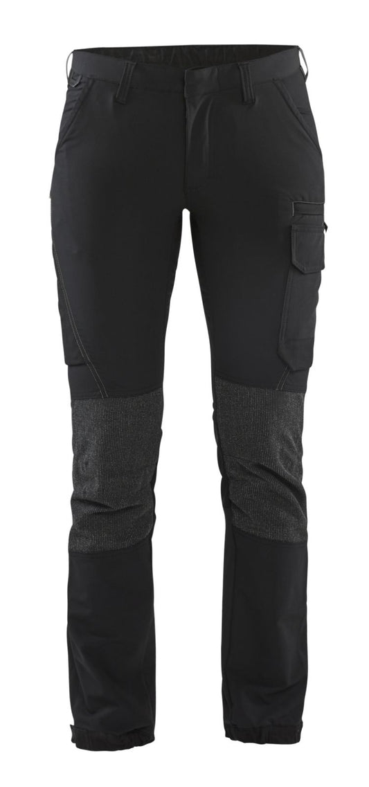 Blaklader Broeken 71221645 zwart-donkergrijs(9998)