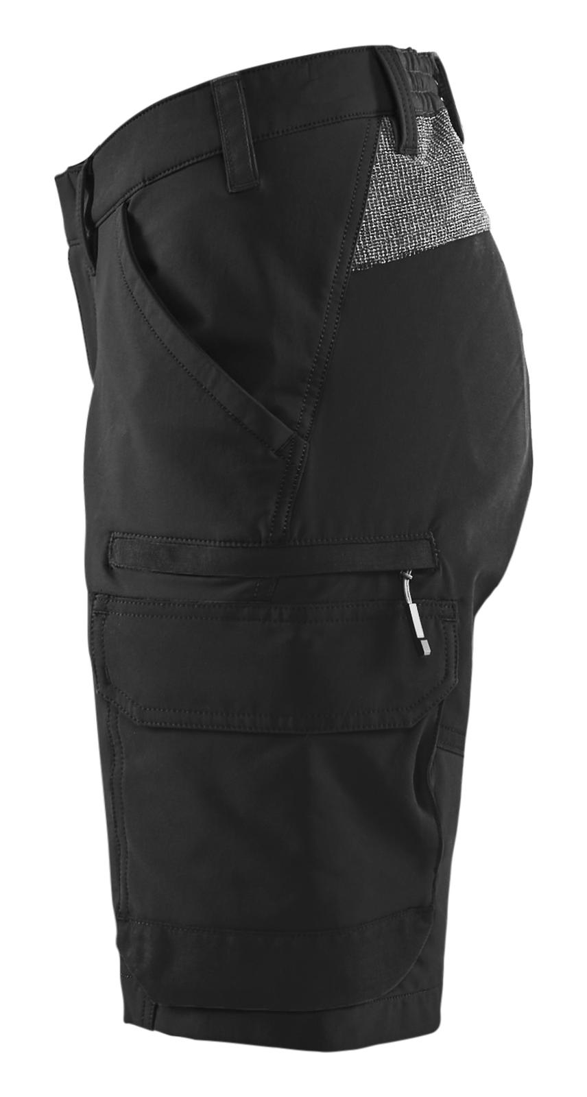 Blaklader shorts 71231645 zwart-donkergrijs(9998)