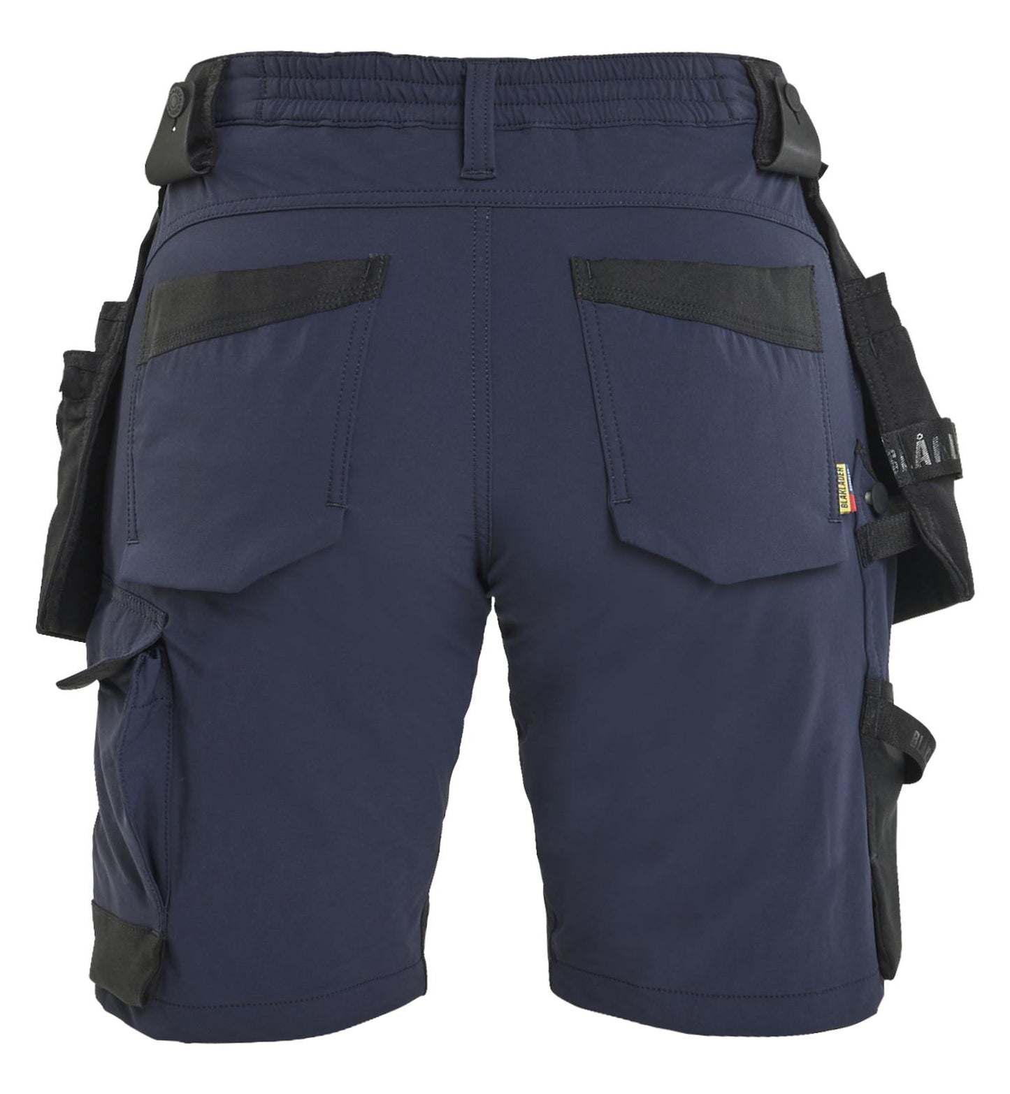 Blaklader Ambacht Dames Shorts 71241645 4-weg stretch donker marineblauw-zwart(8699)
