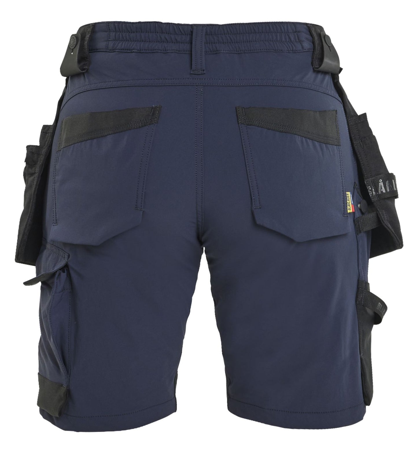 Blaklader Ambacht Dames Shorts 71241645 4-weg stretch donker marineblauw-zwart(8699)