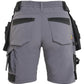 Blaklader Ambacht Dames Shorts 71241645 4-weg stretch midden grijs-zwart(9699)