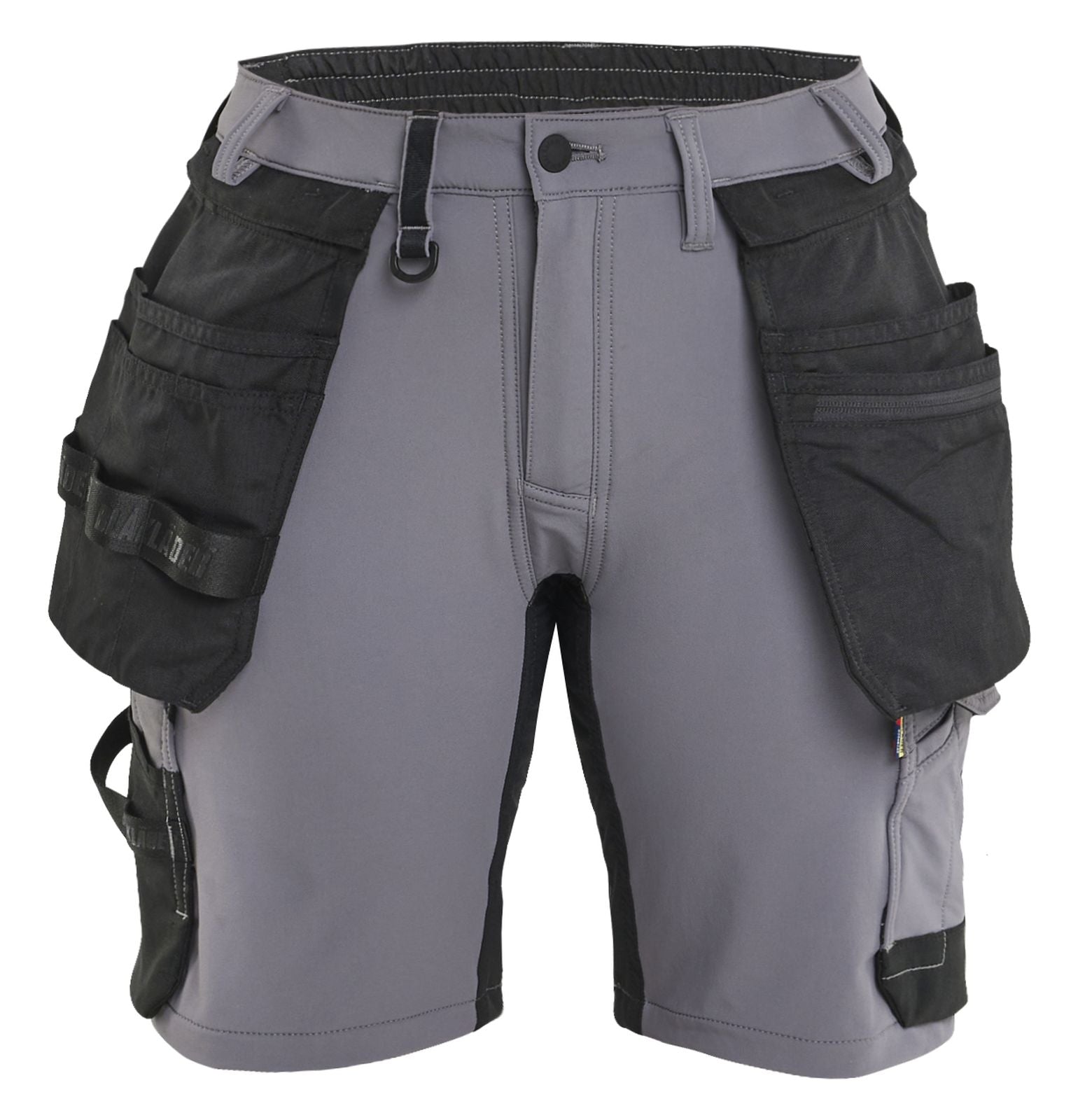 Blaklader Ambacht 4-weg stretch Dames Shorts 71241645 midden grijs-zwart(9699)