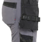 Blaklader Ambacht 4-weg stretch Dames Shorts 71241645 midden grijs-zwart(9699)