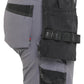 Blaklader Ambacht Dames Shorts 71241645 4-weg stretch midden grijs-zwart(9699)