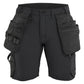 Blaklader Ambacht Dames Shorts 71241645 4-weg stretch zwart(9900)