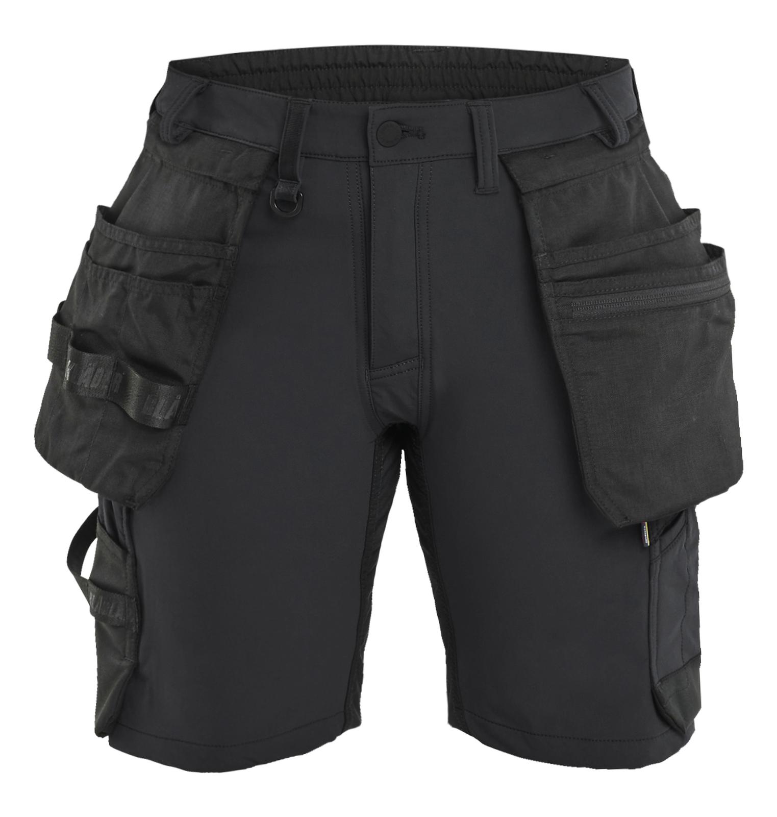 Blaklader Ambacht Dames Shorts 71241645 4-weg stretch zwart(9900)