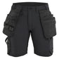 Blaklader Ambacht Dames Shorts 71241645 4-weg stretch zwart(9900)