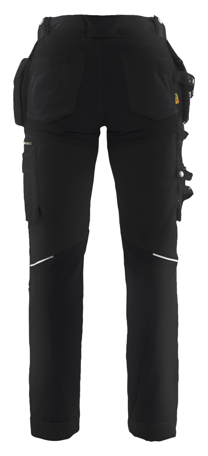 Blaklader Stretch Werkbroeken 71301370 dames zwart(9999)