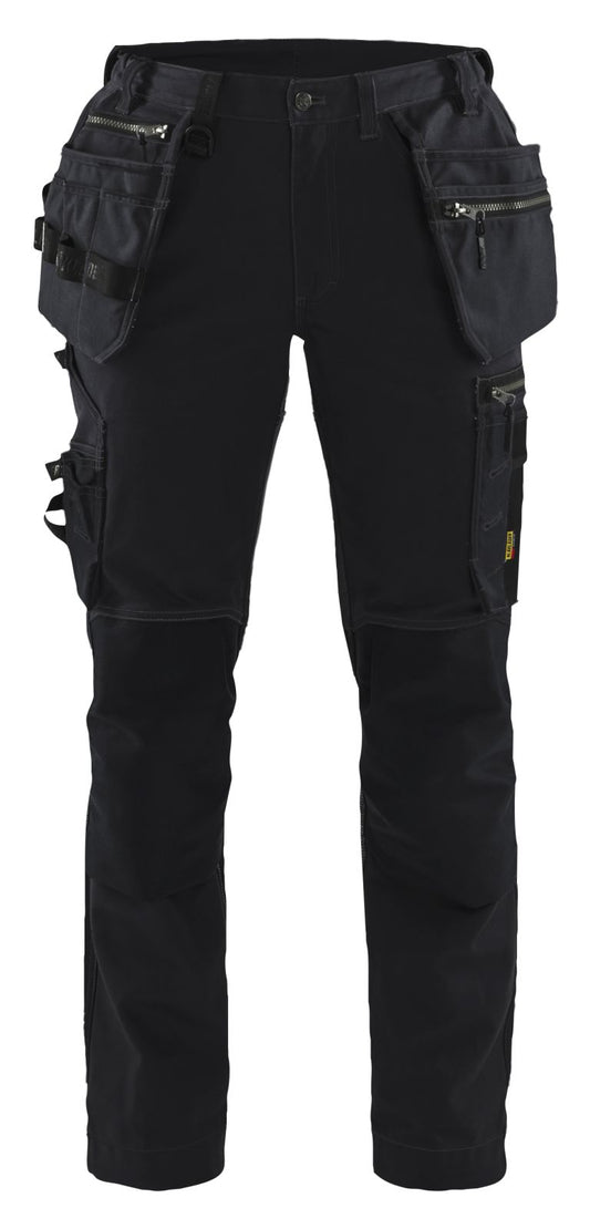 Blaklader Stretch Werkbroeken 71301370 dames zwart(9999)