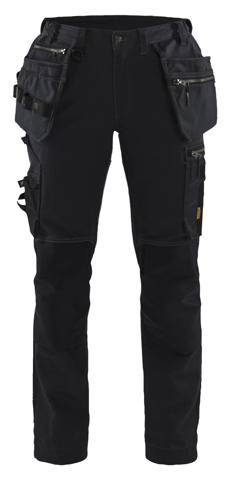 Blaklader Stretch Werkbroeken 71301370 dames zwart(9999)