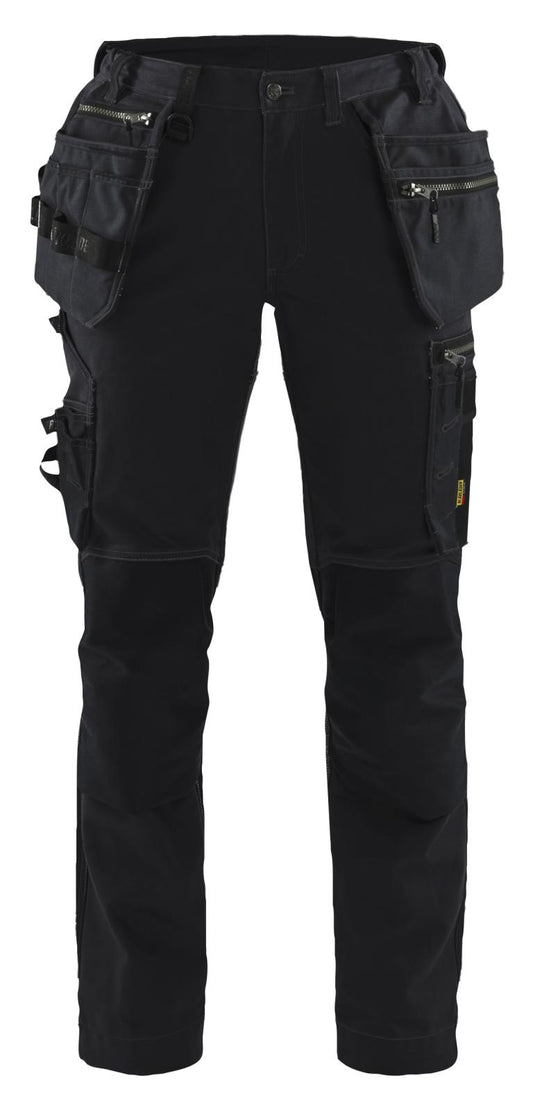 Blaklader Stretch Werkbroeken 71301370 dames zwart(9999)
