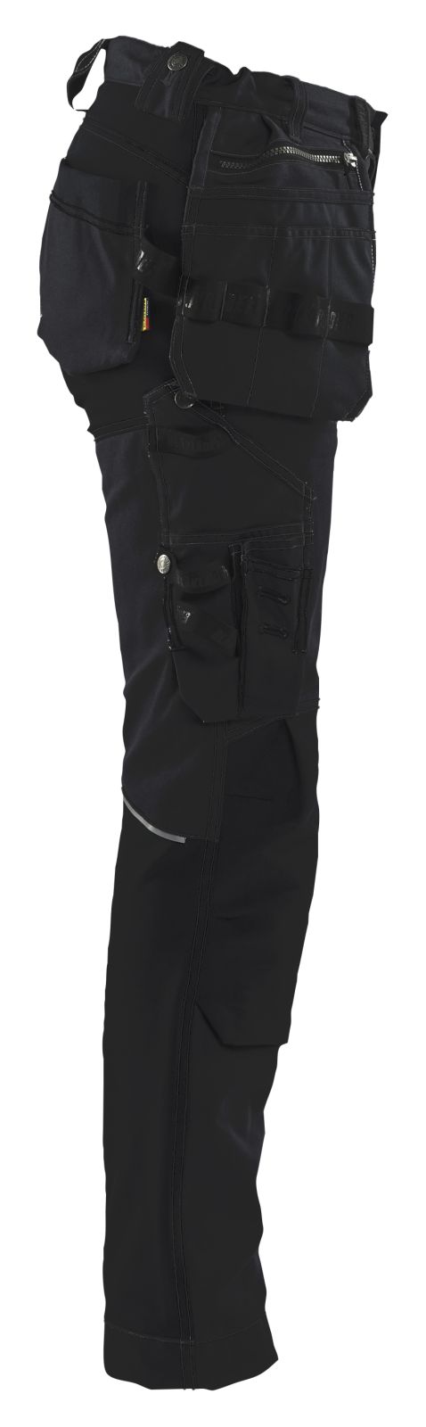 Blaklader Stretch Werkbroeken 71301370 dames zwart(9999)