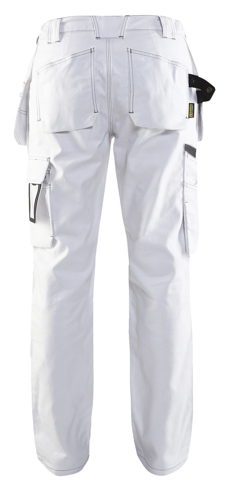 Blaklader Werkbroeken 71311210 wit-donkergrijs(1098)