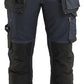 Blaklader Dames Werkbroek 71321141 denim stretch gereedschapszakken marineblauw-zwart(8999)