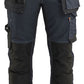 Blaklader Dames Werkbroek 71321141 denim stretch gereedschapszakken marineblauw-zwart(8999)