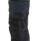 Blaklader Dames Werkbroek 71321141 denim stretch gereedschapszakken marineblauw-zwart(8999)