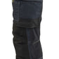 Blaklader Dames Werkbroek 71321141 denim stretch gereedschapszakken marineblauw-zwart(8999)