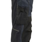Blaklader Dames Werkbroek 71321141 denim stretch gereedschapszakken marineblauw-zwart(8999)