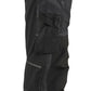 Blaklader Dames Werkbroek 71321141 denim stretch gereedschapszakken zwart(9900)