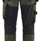 Blaklader Dames 2-weg stretch Werkbroek 71321832 2-weg stretch gereedschapszakken donker herfstgroen-zwart(4298)