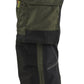 Blaklader Dames Werkbroek 71321832 2-weg stretch gereedschapszakken donker herfstgroen-zwart(4298)