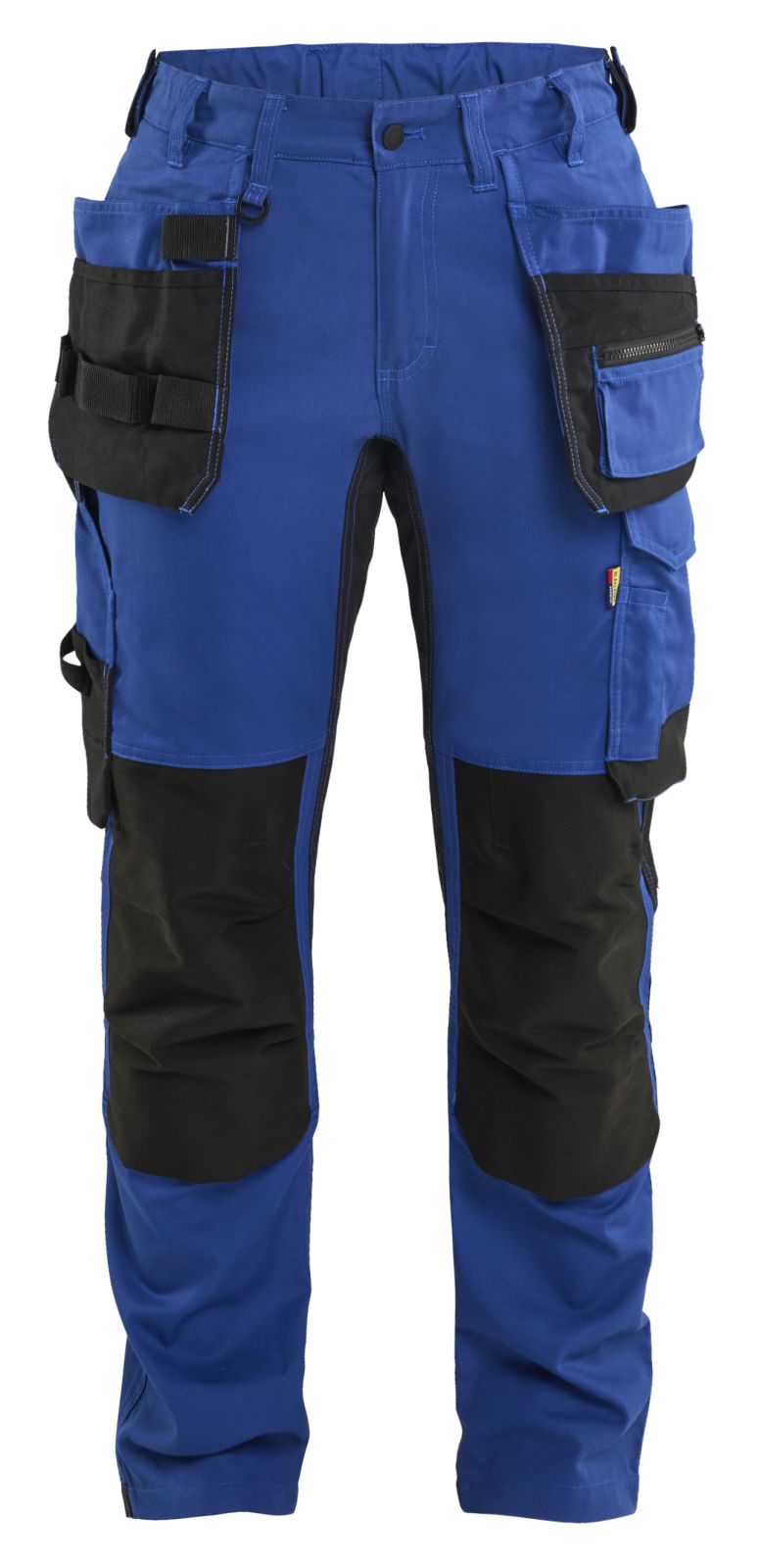 Blaklader Dames Werkbroek 71321832 2-weg stretch gereedschapszakken korenblauw/ zwart(8599)