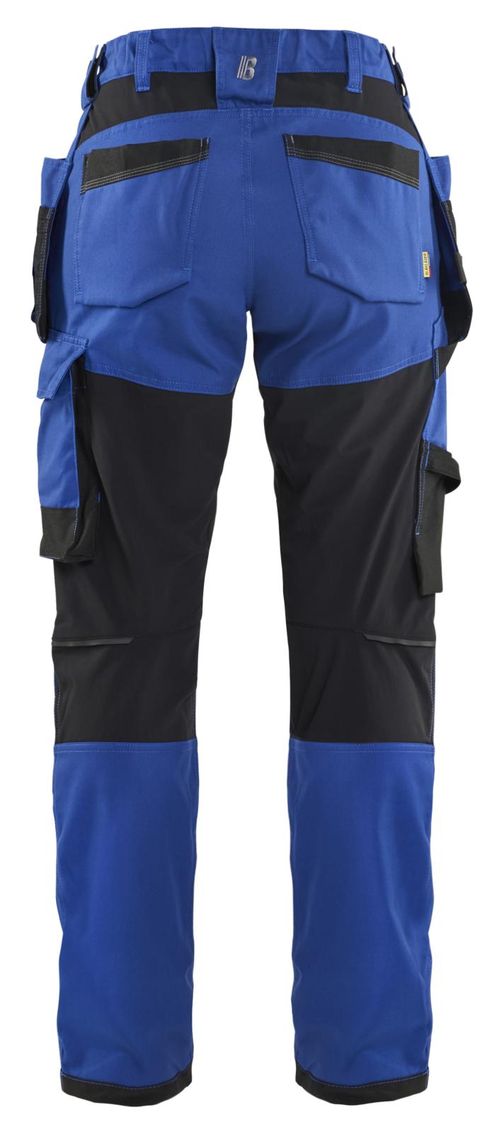 Blaklader Dames Werkbroek 71321832 2-weg stretch gereedschapszakken korenblauw/ zwart(8599)