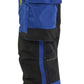 Blaklader Dames Werkbroek 71321832 2-weg stretch gereedschapszakken korenblauw/ zwart(8599)