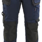 Blaklader Dames Werkbroeken 71321832 2-weg stretch vaste spijkerzakken donker marineblauw(8600)