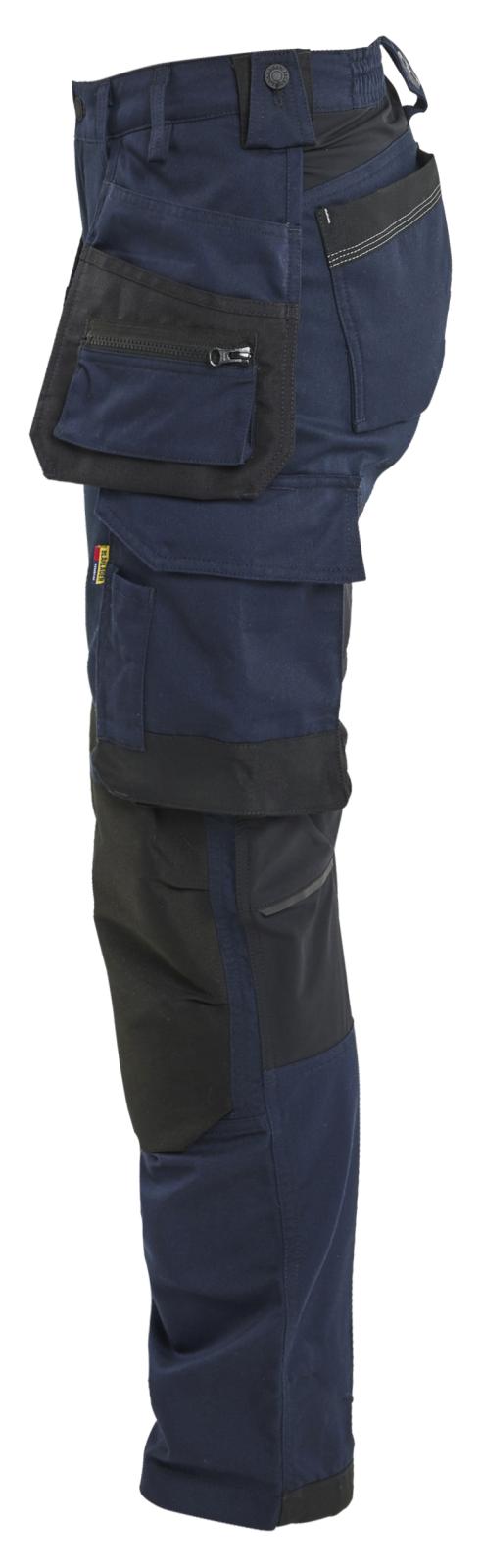 Blaklader Dames Werkbroeken 71321832 2-weg stretch vaste spijkerzakken donker marineblauw(8600)
