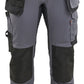 Blaklader Dames 2-weg stretch Werkbroeken 71321832 vaste spijkerzakken midden grijs(9600)