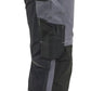 Blaklader Dames 2-weg stretch Werkbroeken 71321832 vaste spijkerzakken midden grijs(9600)