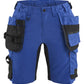 Blaklader Dames Short 71331832 2-weg stretch gereedschapszakken korenblauw/ zwart(8599)