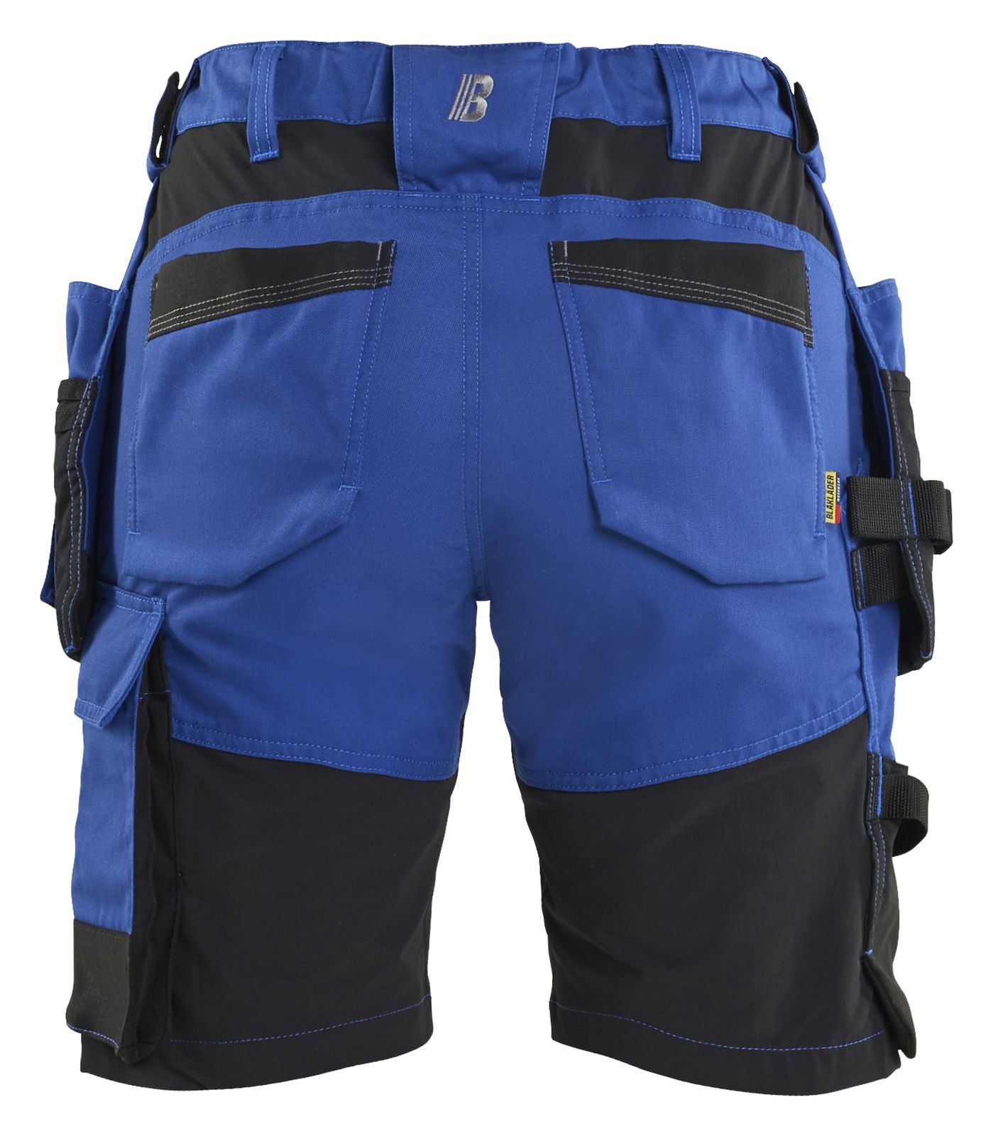 Blaklader Dames Short 71331832 2-weg stretch gereedschapszakken korenblauw/ zwart(8599)