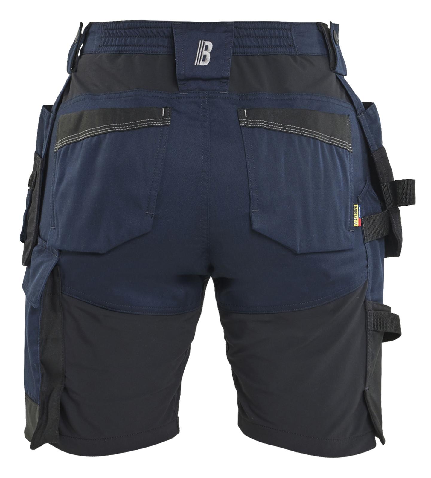 Blaklader Ambacht Dames Shorts 71331832 2-weg stretch donker marineblauw(8600)