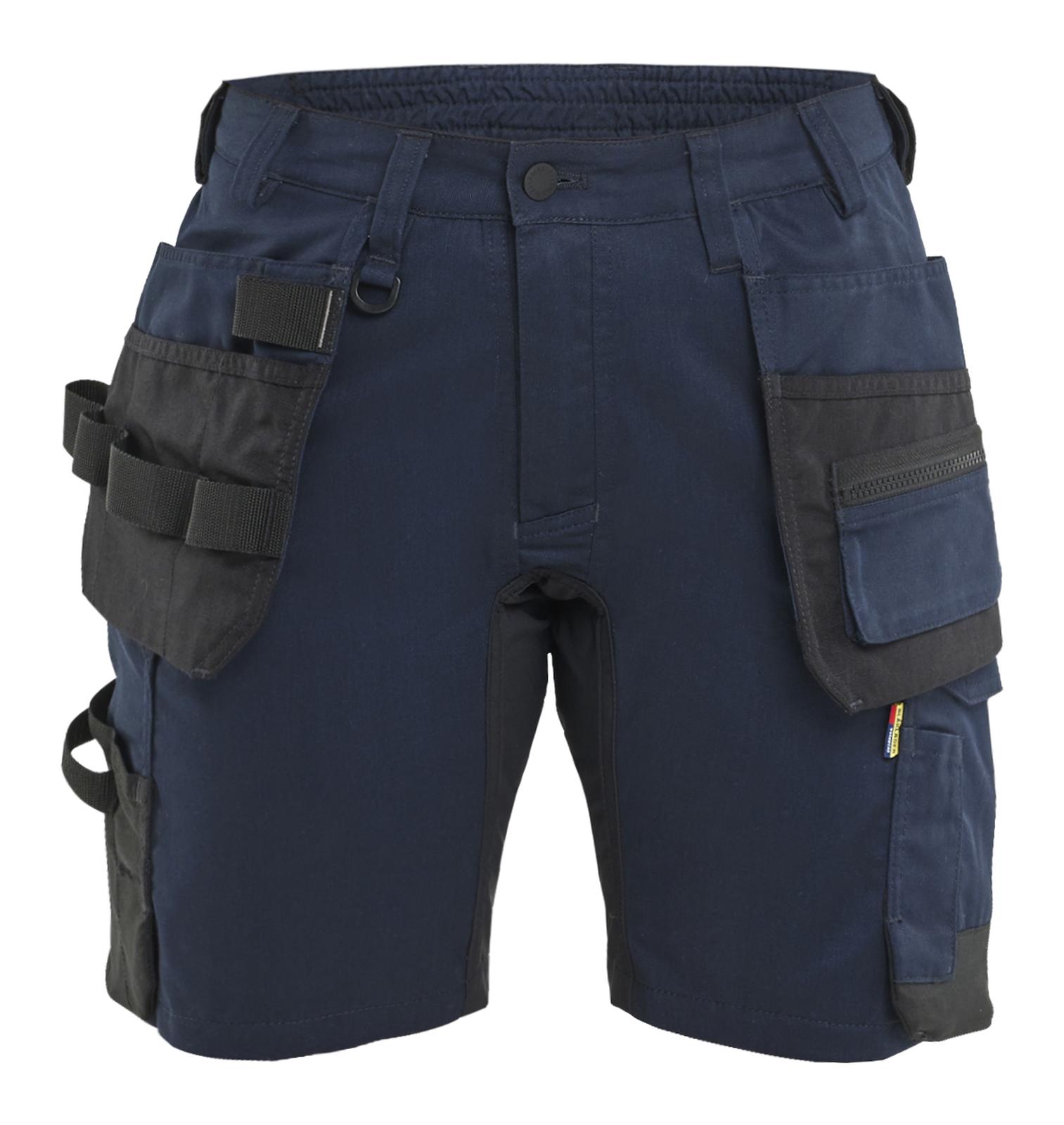 Blaklader Ambacht Dames Shorts 71331832 2-weg stretch donker marineblauw(8600)