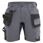 Blaklader Dames 2-weg stretch Shorts 71331832 midden grijs(9600)