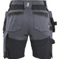 Blaklader Dames Shorts 71331832 2-weg stretch midden grijs(9600)