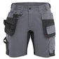 Blaklader Dames Shorts 71331832 2-weg stretch midden grijs(9600)