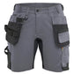 Blaklader Dames Shorts 71331832 2-weg stretch midden grijs(9600)
