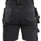 Blaklader Dames Shorts 71331832 2-weg stretch zwart(9900)